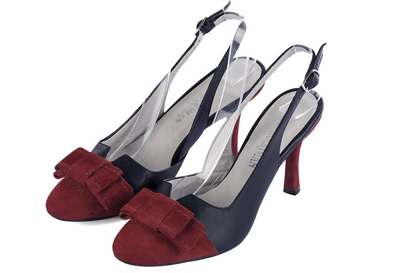 Chaussure op femme rouge bordeaux